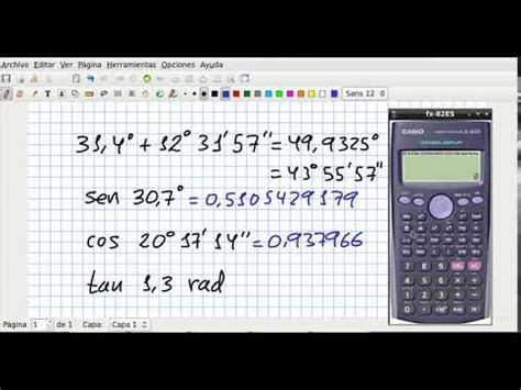 2020 01 14 Note 17 08 Calculadora trigonometría 1 YouTube