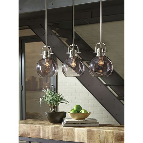 Find kitchen island lighting at wayfair. Brayden Studio Burner 3-Light Kitchen Island Pendant ...