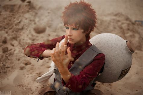 Cosplay Gaara Naruto By Monkeyshitzz