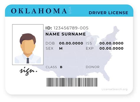 Oklahoma Driver License License Lookup