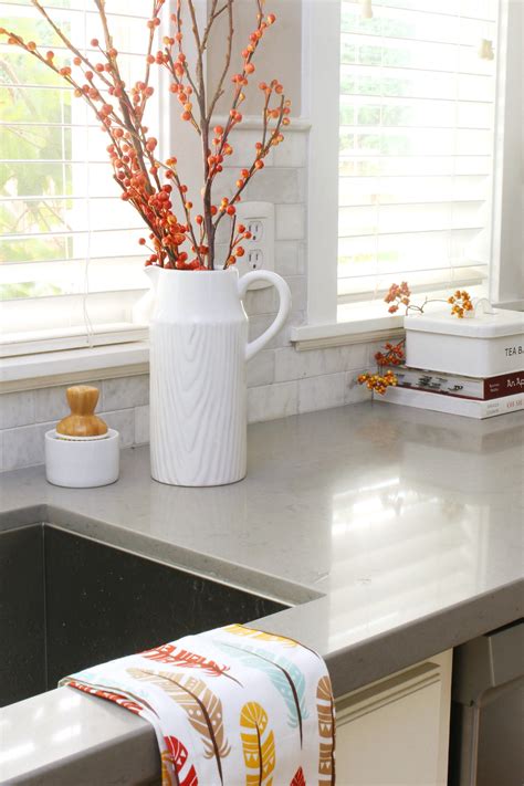 Easy Fall Kitchen Decorating Ideas - Clean and Scentsible