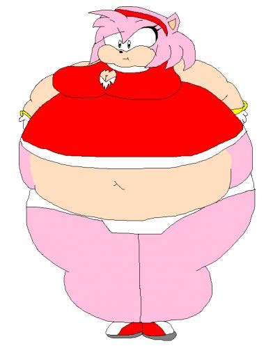 Free Download Fat Amy Rose Is 3d By Maxtaro 1025x780 For Your Desktop