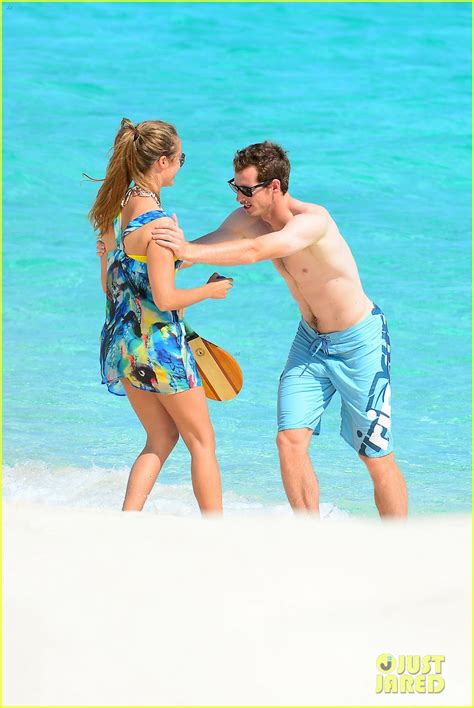 Shirtless Andy Murray Ibiza Beach Besos With Kim Sears Photo 2909828 Shirtless Photos