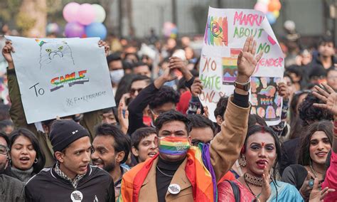 Thousands Take To Streets And March For Same Sex Marriage In New Delhi