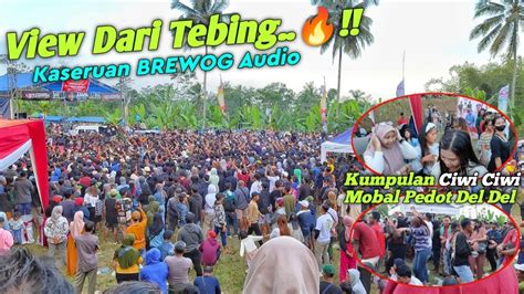 Video Dari Atas Tebing Keseruan Party Brewog Audio Kumpulan Ciwi