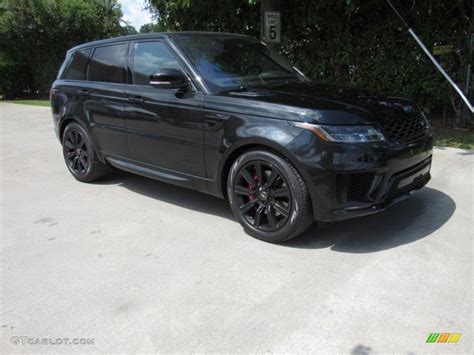 2020 Santorini Black Metallic Land Rover Range Rover Sport Hse Dynamic