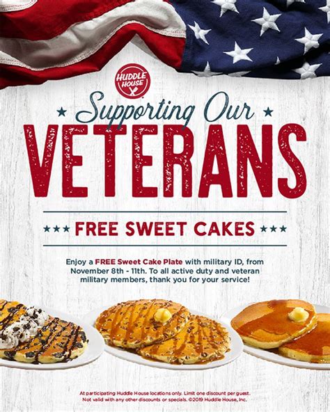 Huddle House Shows Appreciation For Military On Veterans Day