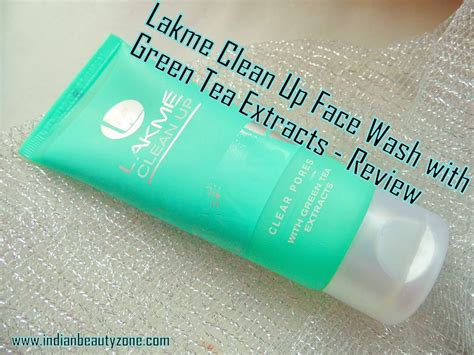 Indian Beauty Zone Lakme Clean Up Face Wash With Green Tea Extracts Review