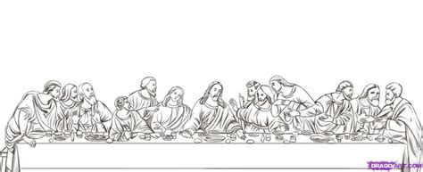 How To Draw The Last Supper Step By Step Art Pop Culture Free