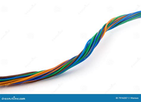 Colorful Wires Stock Image Image Of Electrical Cord 7916207