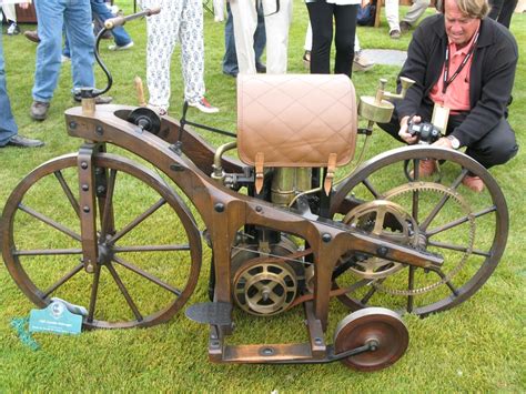 The principle of the internal combustion engine has not changed in the last 100 years. Daimler Reitwagen built in 1885 recognized as the first ...