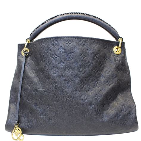 Louis Vuitton Artsy Mm Empreinte Monogram Shoulder Bag Black Us