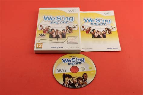 We Sing Encore Till Nintendo Wii 403694975 ᐈ Game World På Tradera