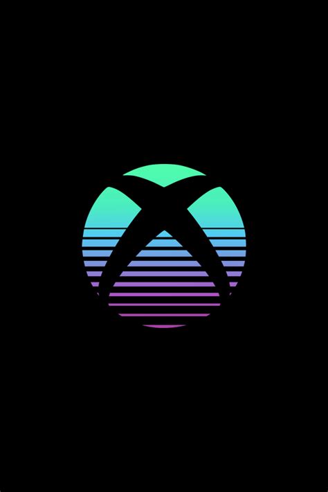 Xbox 4k Wallpaper Logo Black Background Amoled Gradient 5k