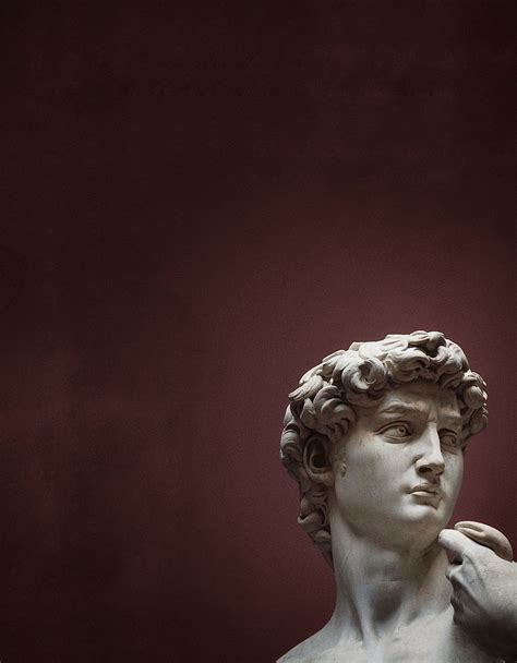 David By Michelangelo Wallpaper In 2022 Aesthetic Statue Burgundy