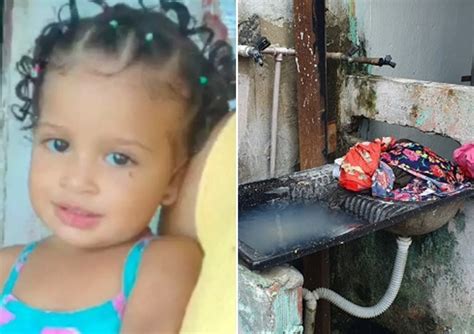 mãe mata filha de 1 ano e 9 meses afogada em tanque de lavar roupa