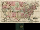 Colton's Map of the United States of America . . . 1866 [Pocket Map ...