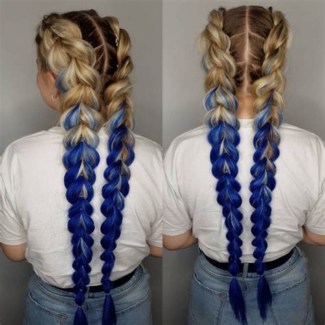 54 The Best Braid Hairstyle Ideas For Girls That Trending Nowadays Rave Hair Braided