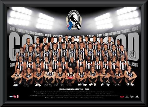 Speedy glass collingwood can repair or replace any type of car glass. Collingwood 2011 Framed Team Poster :: Collingwood Magpies ...