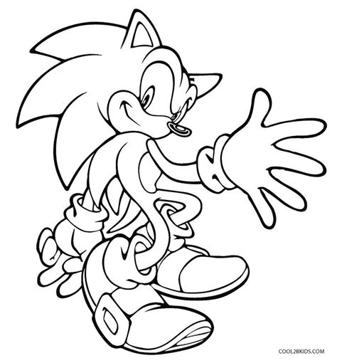 Shadow the hedgehog coloring pages. Printable Sonic Coloring Pages For Kids | Cool2bKids