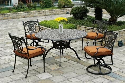 A cast iron outdoor grill, will add a raw energy to your grilling that will make you feel more primal and less pedestrian. Cast Iron Patio Set Table Chairs Garden Furniture - http ...