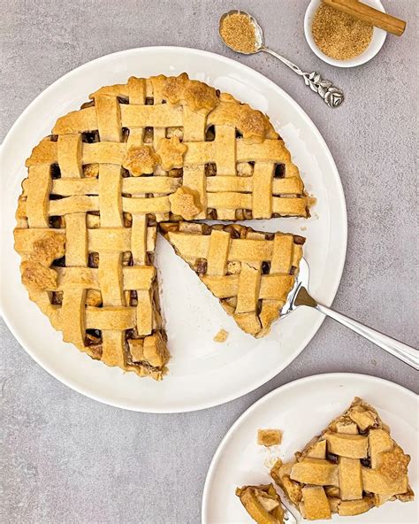 Apple Pie Gedeckter Apfelkuchen Einfaches Rezept Vegan