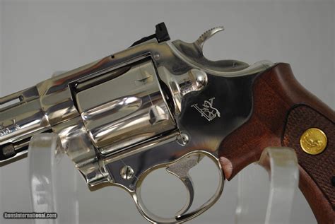 Colt Trooper Mark V Nickel 357 Magnum 99 Condition