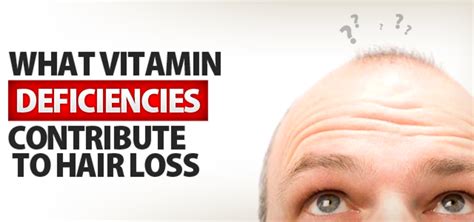 what vitamin deficiency cause hair loss