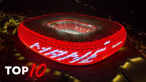 list of the 10 best football stadiums in the world youtube