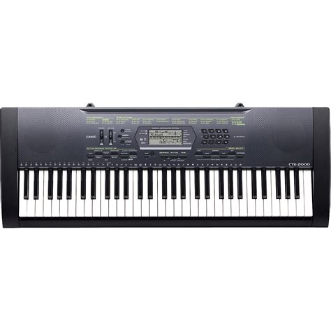 Casio Ctk 2000 61 Key Portable Keyboard Woodwind And Brasswind