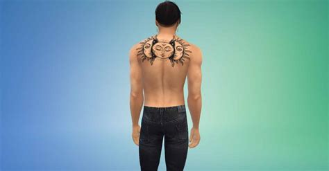 Sims 4 Neck Tattoo