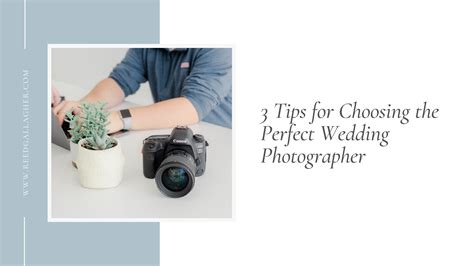 Choosing A Wedding Photographer 3 Tips For Finding The Perfect