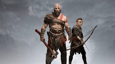 God Of War 4 4k Desktop Wallpapers Wallpaper Cave