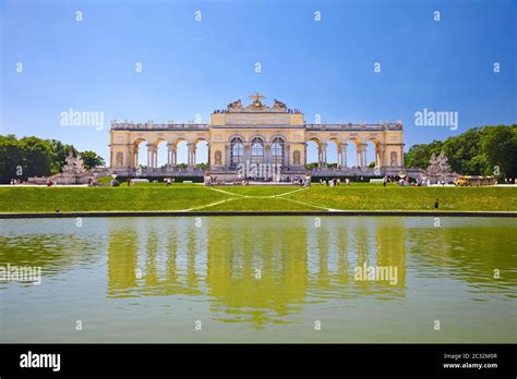 Gloriette Schonbrunn Palace Vienna Stock Photo Alamy