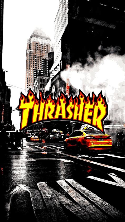 See more about wallpaper, aesthetic and aesthetic wallpaper. Thrasher Wallpaper iPhone (74+ images)