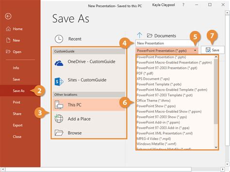 How To Save A Powerpoint As A Pdf Customguide
