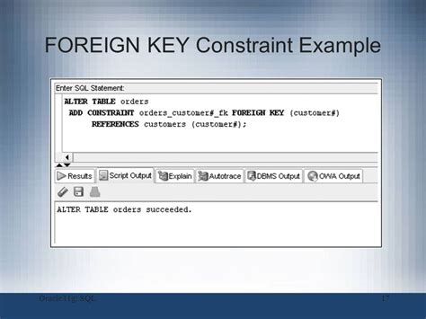 Create Table With Foreign Key In Oracle Db Brokeasshome Com