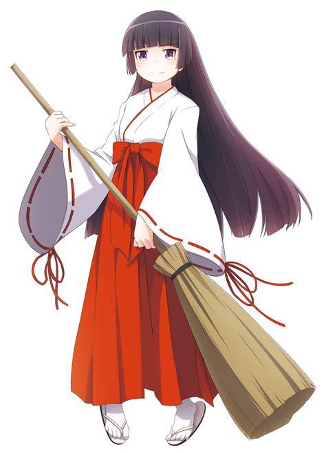 Miko Shrinemaiden Cleric Shrine Maiden Anime Girl Kawaii