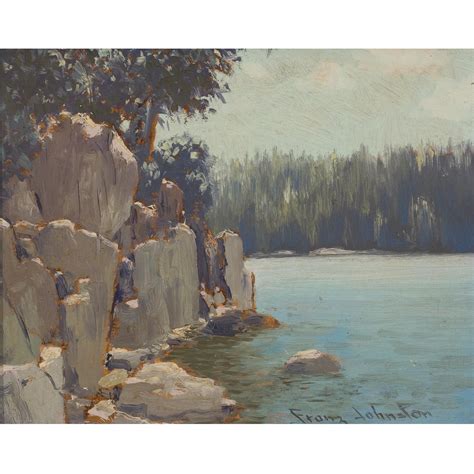 Frank Franz Hans Johnston 1888 1949 Lot Canadian Art Landscape