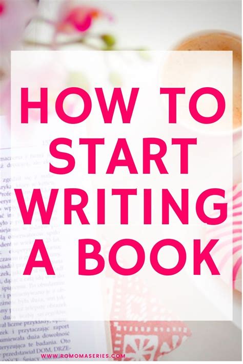 How To Start Writing A Book In 2020 Writing A Book Writing Tips Books