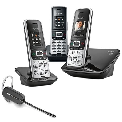 Gigaset S850a Trio Phones With Wireless Headset Ligo
