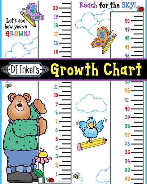 Free Printable Height Chart In Inches Printable Templates