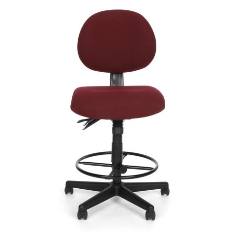 Ofm 241 Dk 24 Hour Ergonomic Upholstered Armless Task Chair With