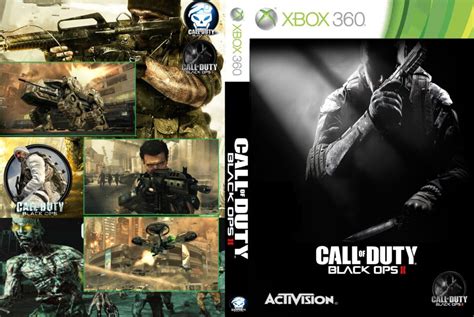 Call Of Duty Black Ops 2 Custom Xbox 360 Cd Label Dvd Cover