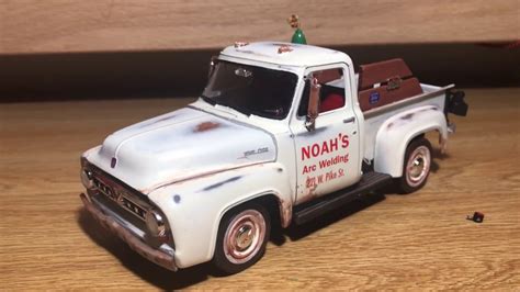 Completed Build 1953 Ford Truck By Amt Youtube