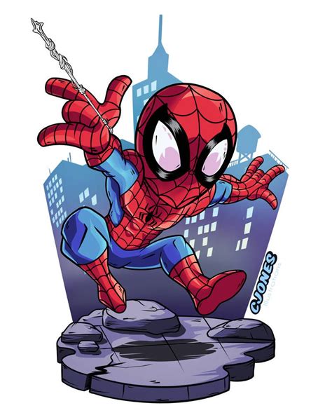 Chibi Spider Man By Carljones91 On Deviantart Chibi Superhero Chibi