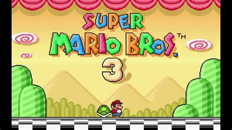 Super Mario Advance 4 Super Mario Bros 3 Game Boy Advance Intro