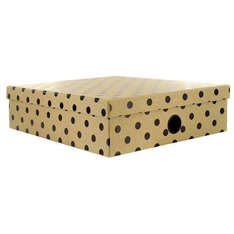 Kraft Foil Dot Stationery Box From Paperchase Stationery Supplies