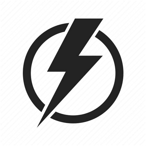 Electric Electricity Energy Lightning Power Icon