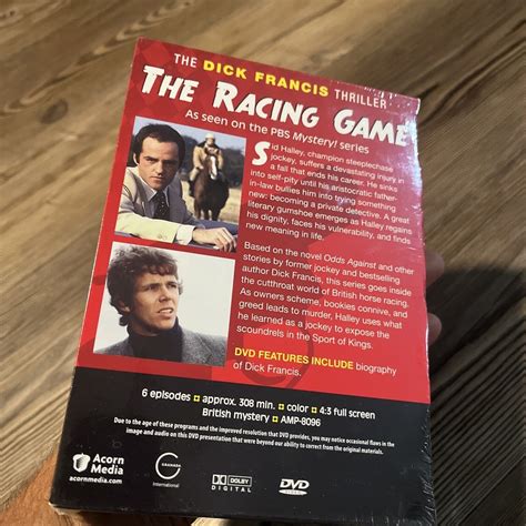 dick francis the racing game dvd 2008 for sale online ebay